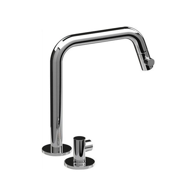 Clou Kaldur CL061500329L 2-hole faucet (left-hand version) chrome