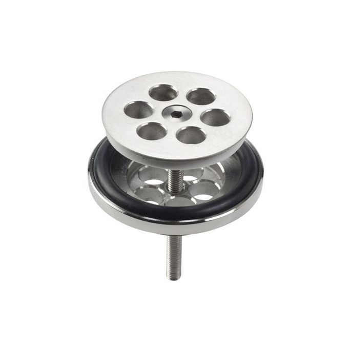 Clou Mini Wash Me CL065102041 plug (for water stopper) brushed stainless steel