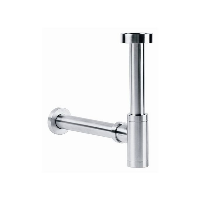 Clou MiniSuk CL065301141 design siphon for fountains brushed stainless steel