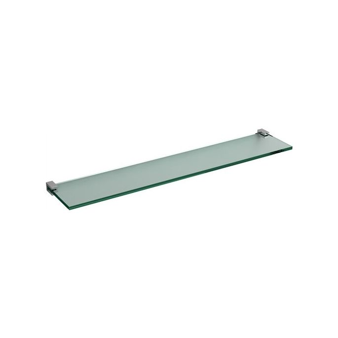 Clou Quadria CL090111829 shelf 600mm clear glass/ chrome