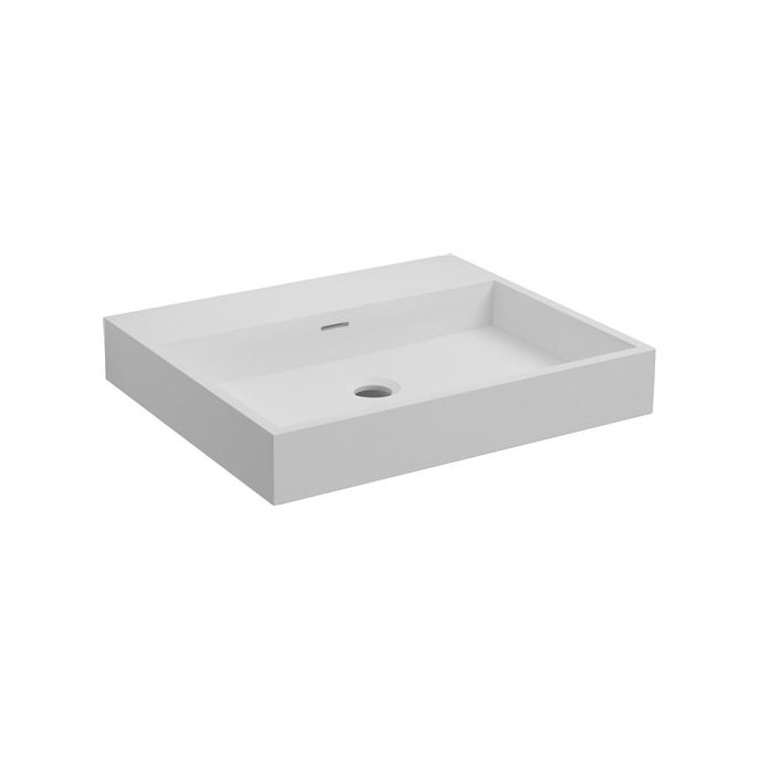 Clou Wash Me CL0213030 Waschbecken 50x42cm aluite weiß