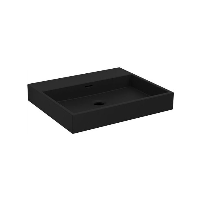 Clou Wash Me CL0230030 sink 50x42cm ceramic matte black