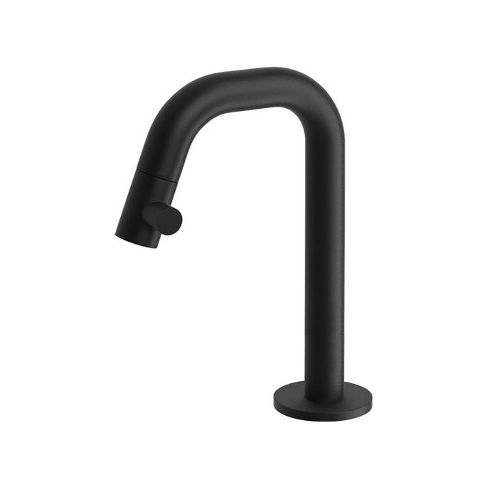 Clou Kaldur CL060500421R basin tap upright (right-hand version) matte black