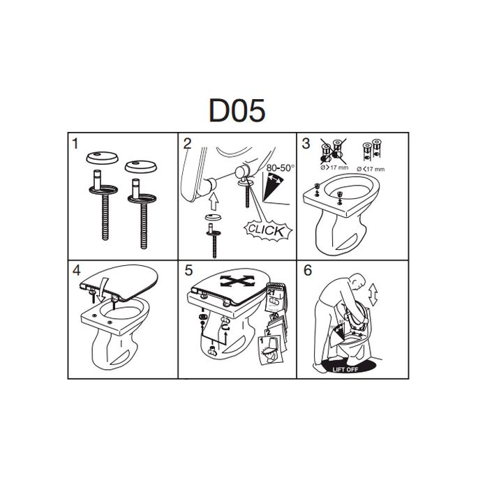 Pressalit Scandinavia PLUS 758273-D05999 toilet seat with cover pergamon