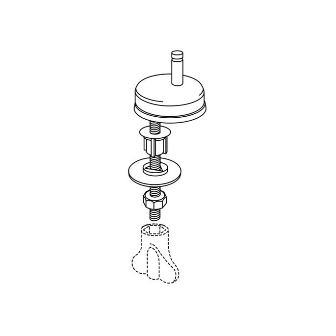 Pressalit D15999 Calmo-T Soft-T Soft D Set verstellbar Scharniere chrom