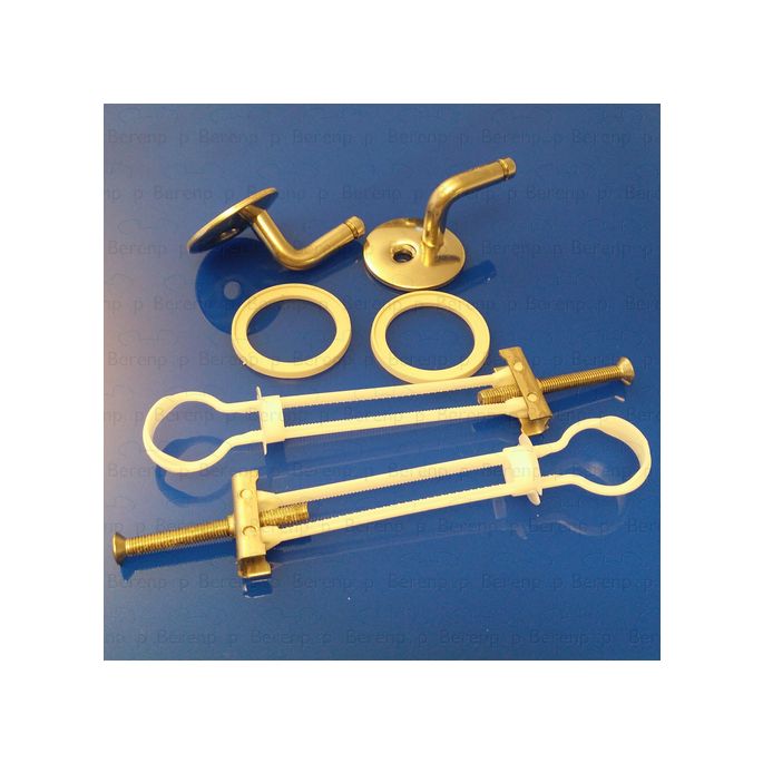 Pressalit DA9999 300+ set of fixed hinges chrome