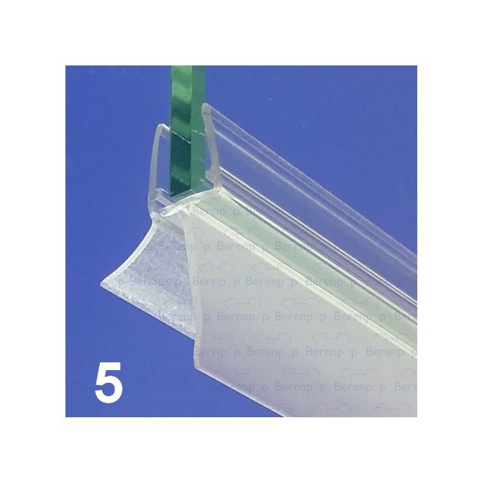 Exa-Lent Universal DS052008 - G08207200 clear shower profile 1 flap 1 flap 200cm - 8mm