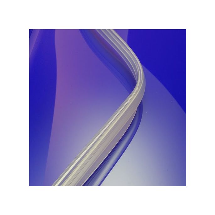 Exa-Lent Universal sample piece of shower rubber type DS43 - 2cm length and suitable for glass thickness 5mm - 1 flap