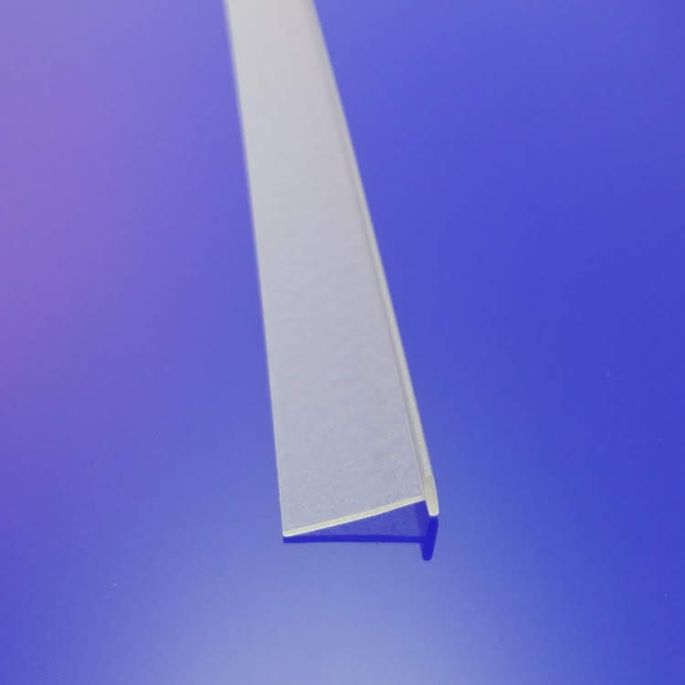 Exa-Lent Universal DS49200 inschuifrubber voor doucheprofiel 200cm lengte - 16mm hoog