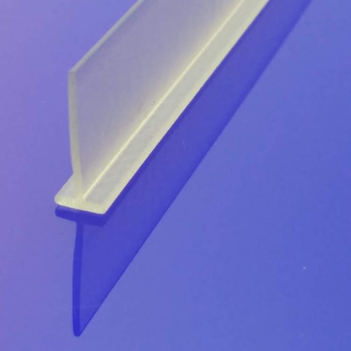 Exa-Lent Universal DS49200 inschuifrubber voor doucheprofiel 200cm lengte - 16mm hoog