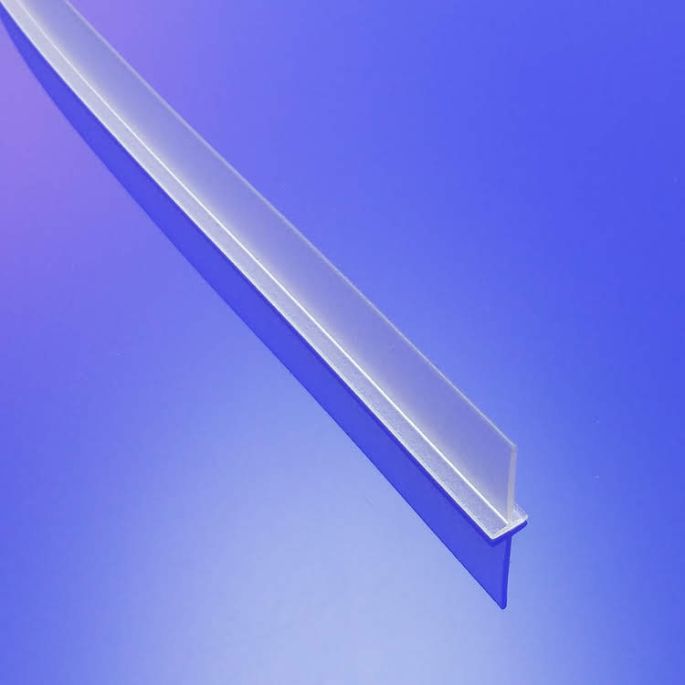 Exa-Lent Universal DS49200 inschuifrubber voor doucheprofiel 200cm lengte - 16mm hoog