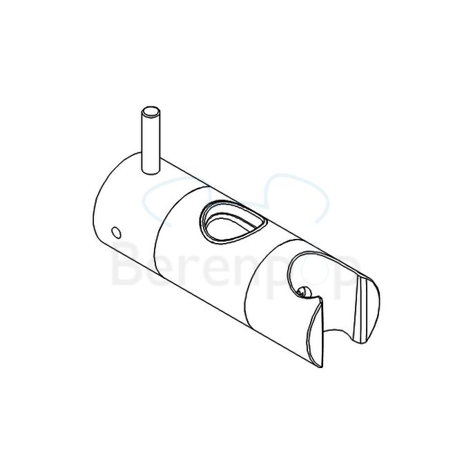 Damixa Akita 0316300 slide piece for slide bar chrome