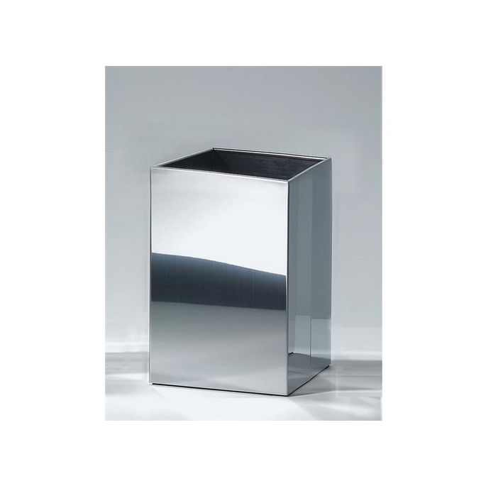 Decor Walther 0607570 DW 112 waste bin 30x20x20cm stainless steel polished
