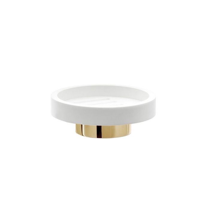 Decor Walther Century 0587282 CENTURY STS soap holder mineral marble/ matte gold