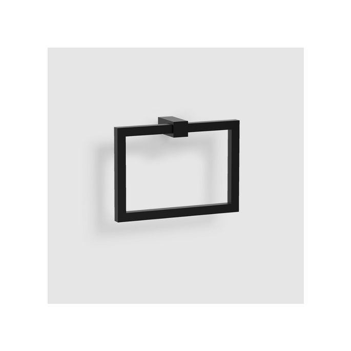 Decor Walther Ecke 0564160 CO HTR N Handtuchring 20cm mattschwarz