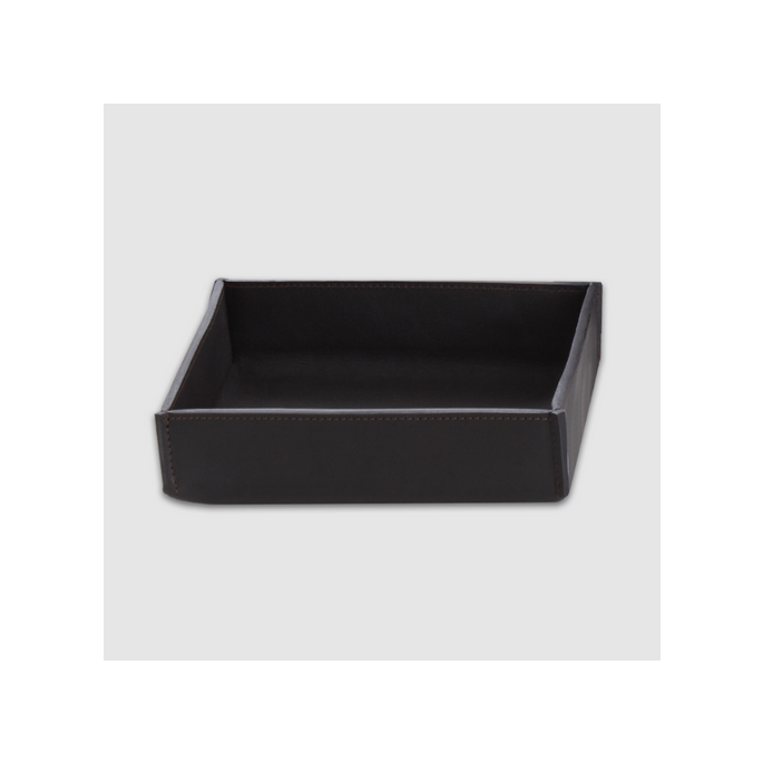 Decor Walther Nappa 0938390 NAPPA TAB S multi box without lid genuine leather black brown