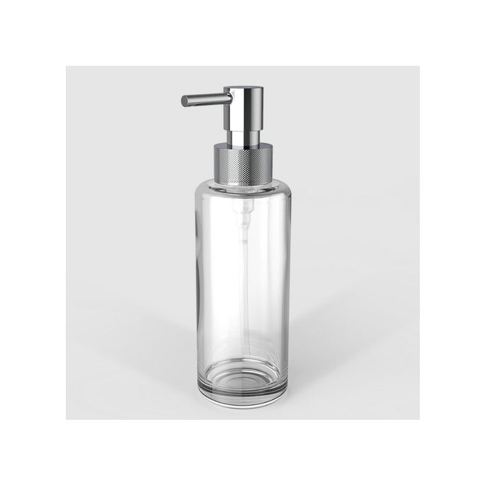 Decor Walther Porter 0863000 TT PORTER soap dispenser clear glass chrome