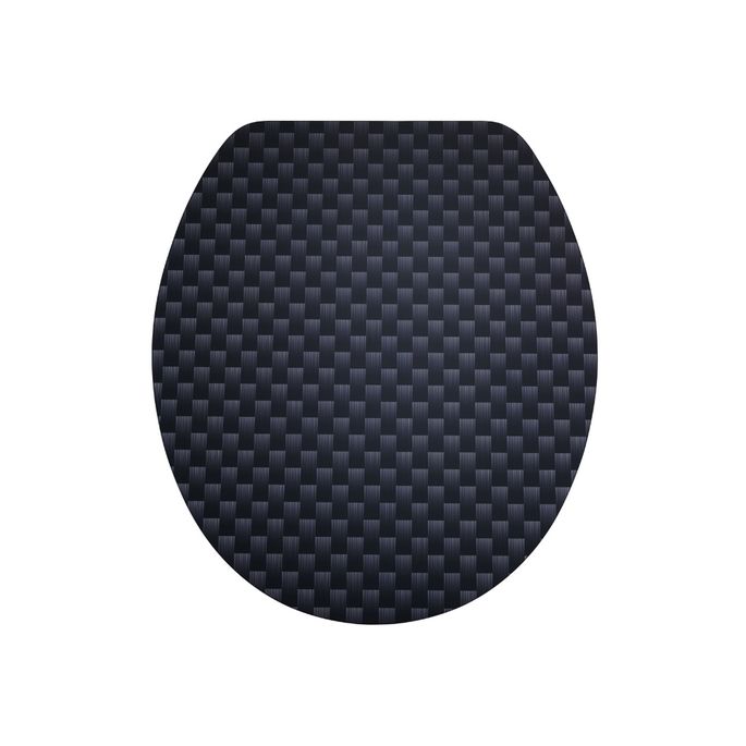 Diaqua Lyon 31171505 toilet seat with lid motif Rattan