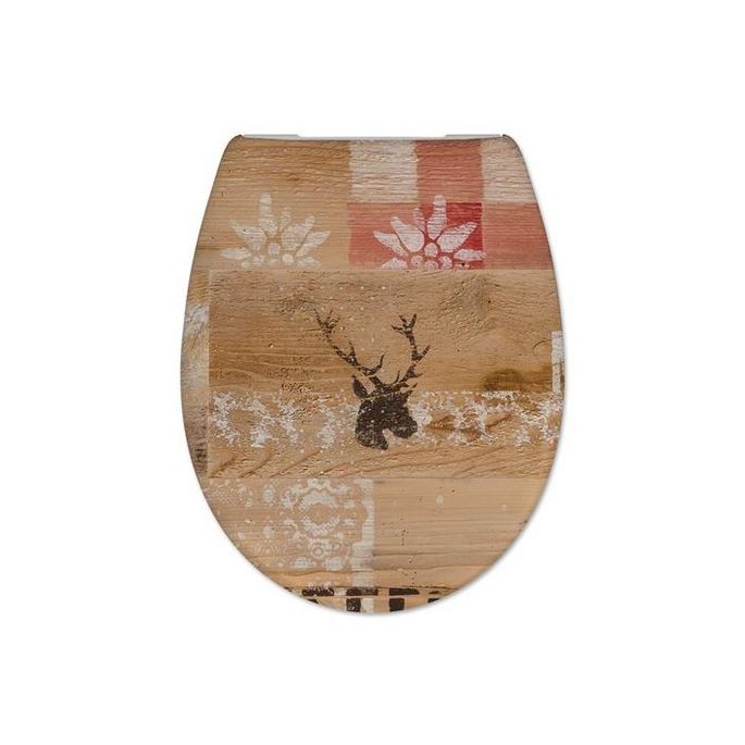 Diaqua Laval 31172003 toilet seat with lid motif Aspen