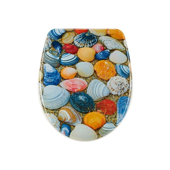 Diaqua Nice 31171244 toilet seat with lid motif Shell