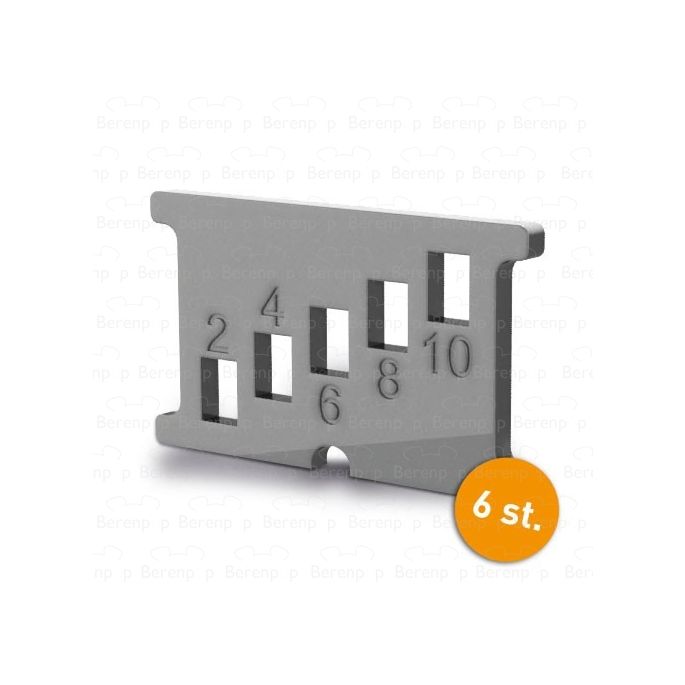 Easy Drain Ersatzteile E01.03.26.01.10 Justierlaschen für TAF-Rahmen