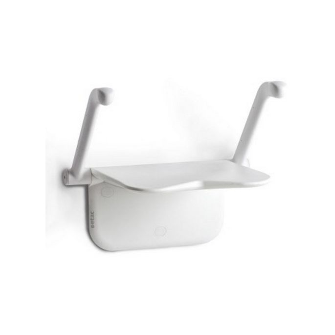 Etac Relax 81703020 shower seat with armrests white