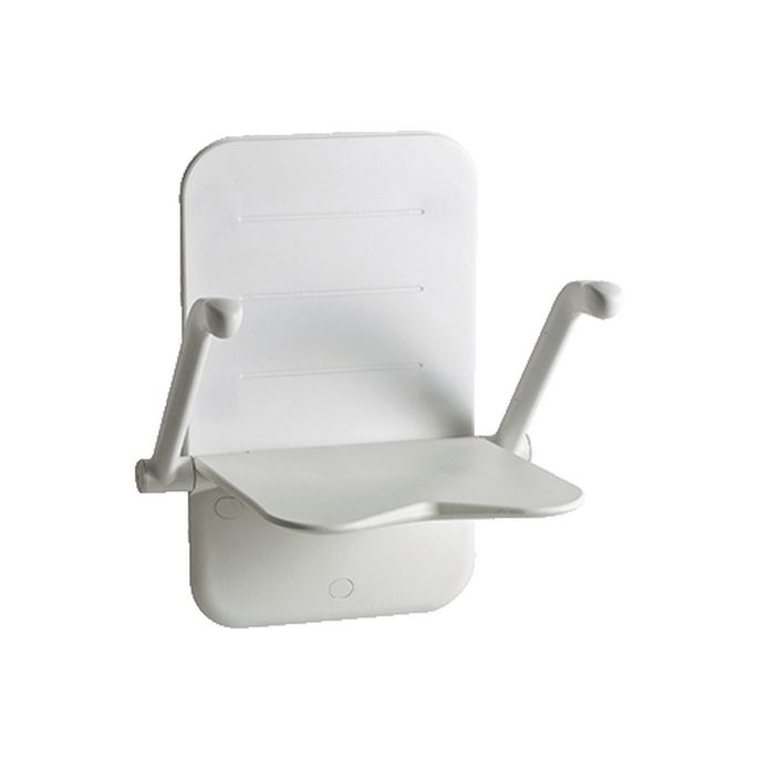 Etac Relax 81703060 shower seat with armrests and backrest white