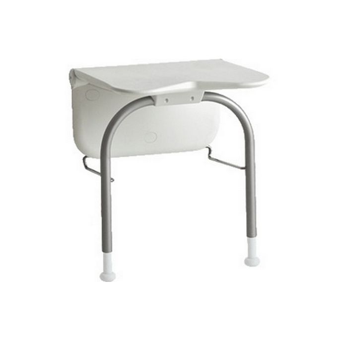 Etac Relax 81708020 shower seat with support legs Volcano gray