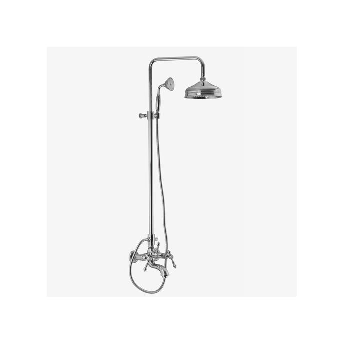 Fima Carlo Frattini Epoque F50542OR bath faucet surface mounted 2 handle with shower set gold