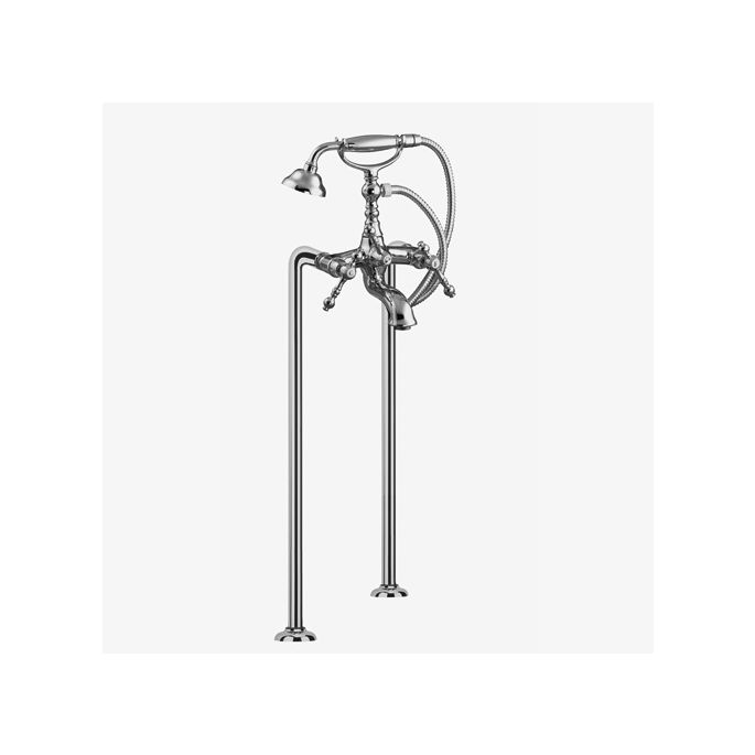 Fima Carlo Frattini Epoque F50544BR freestanding bath faucet 2 handle with garnish bronze