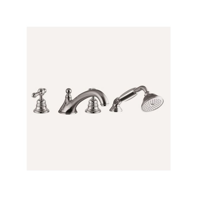 Fima Carlo Frattini Epoque F5064OR bath faucet 4-hole with collapsible garnish gold
