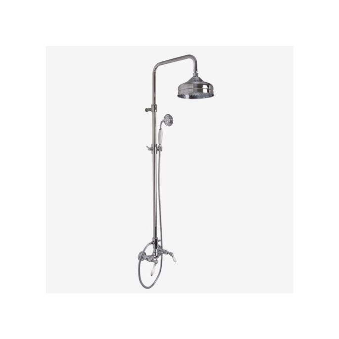 Fima Carlo Frattini Herend F54052OR surface mounted shower mixer 2 handle with shower set gold