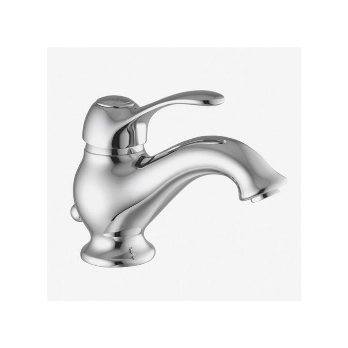 Fima Carlo Frattini Lamp F3301SN Waschbeckenarmatur 1-Griff gebürstetes Nickel