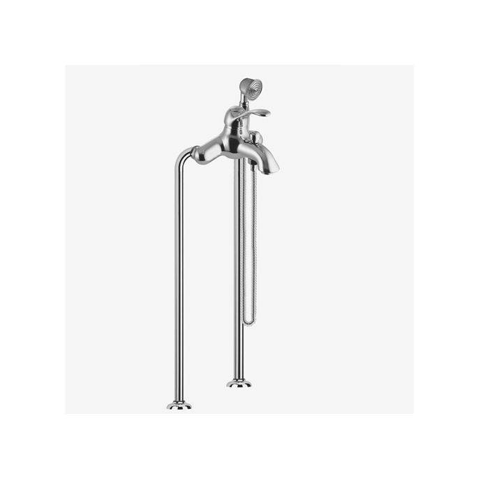 Fima Carlo Frattini Lamp F33044CR freestanding bath faucet 1-handle with garnish chrome