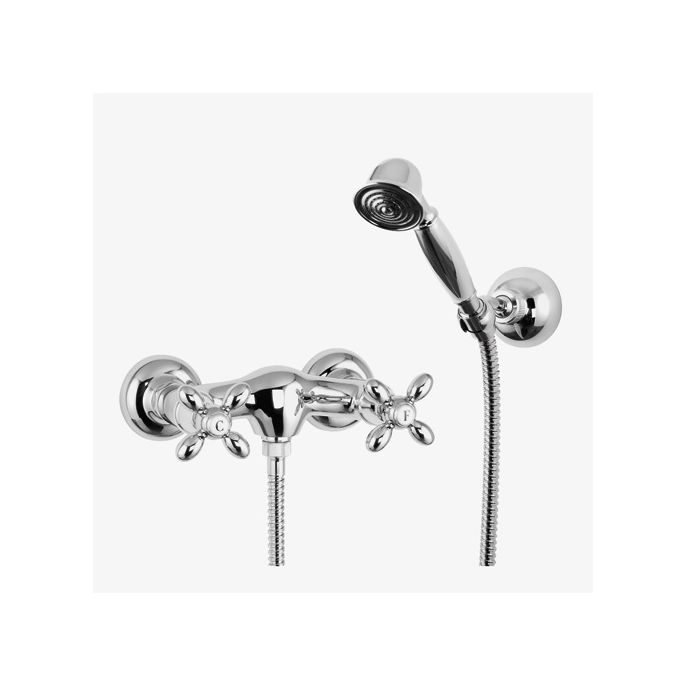 Fima Carlo Frattini Olivia F5005OR Aufputz Duscharmatur 2-Griff mit Garnitur gold