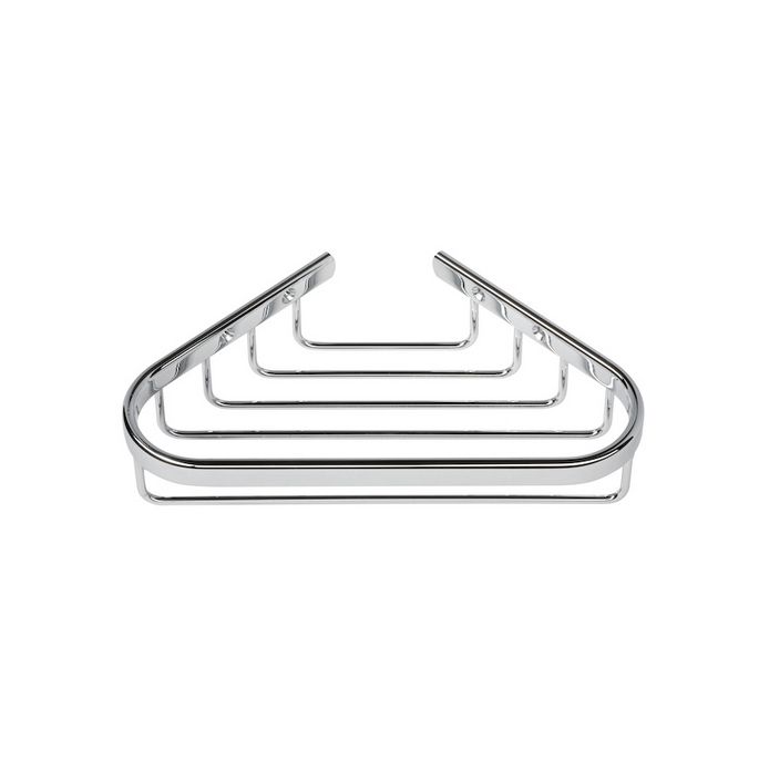 Geesa Korb 144 A Flaschen- und Schwammhalter Eckmodell Chrom