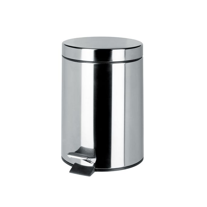 Geesa Hotel 634 pedal bin 3 liters stainless steel polished