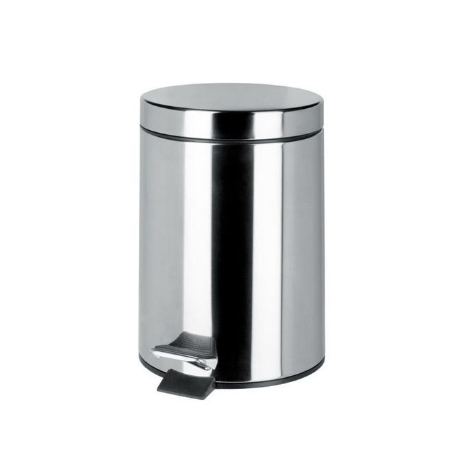 Geesa Hotel 635 pedal bin 5 liters stainless steel polished