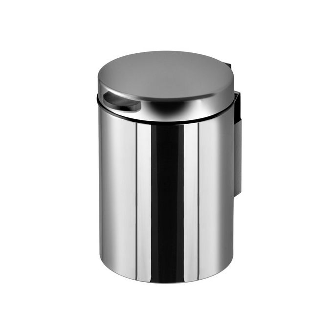 Geesa Hotel 644 waste basket wall 3 liters stainless steel polished