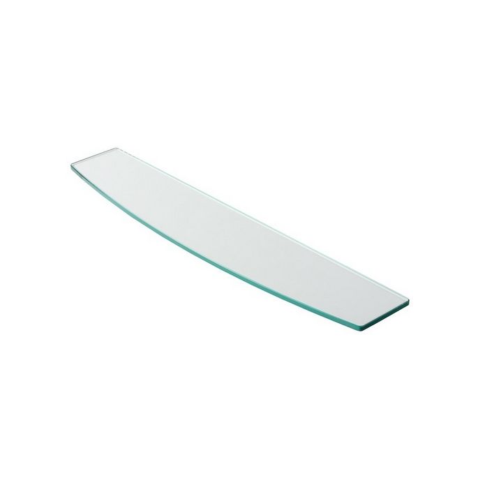 Geesa Luna 3048 glass plate 60 cm clear glass