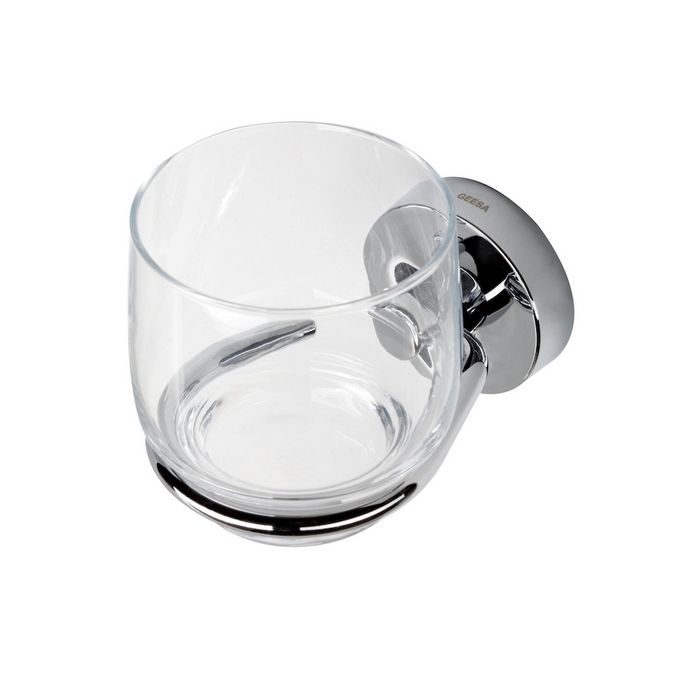Geesa Luna 5502 glass holder chrome