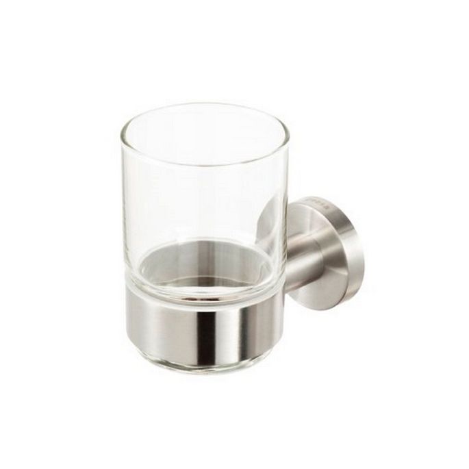 Geesa Nemox Stainless Steel 650205 glass holder stainless steel brushed