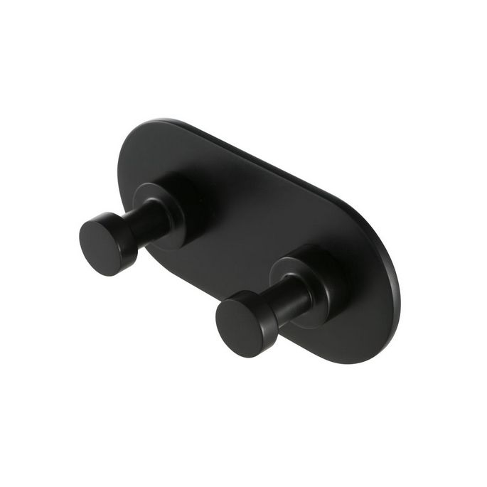 Geesa Nemox Black 91651506 Doppelhaken mattschwarz