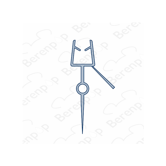 Get Wet C105 leakage strip horizontal 100cm transparent, 6mm