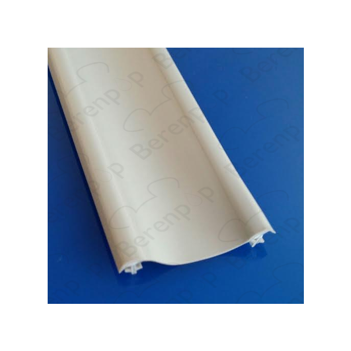 HSK Favorit / Prima E60077 vertical seal (each) for 2-part or 3-part bath folding wall, gray