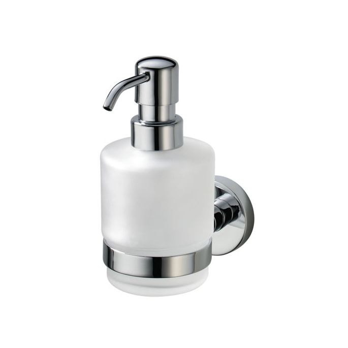Haceka Kosmos 1124417 zeepdispenser gesatineerd glas / chroom