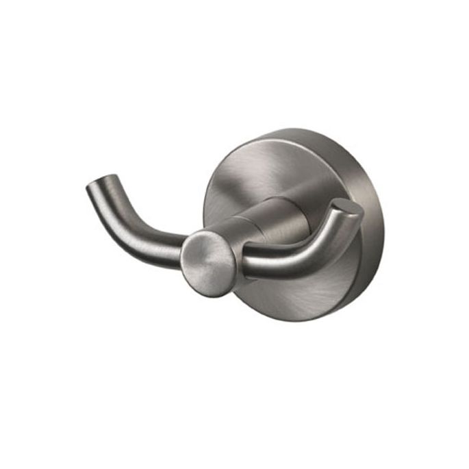 Haceka Kosmos Tec 1113202 Doppelhaken aus Edelstahl gebürstet