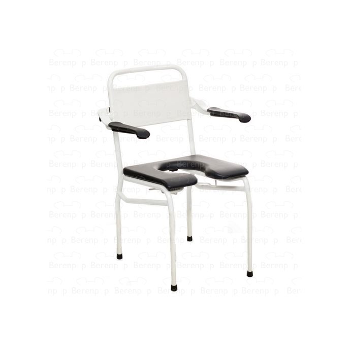Handicare (Linido) LI2135021102 shower/toilet chair (seat height 610mm) steel coated white