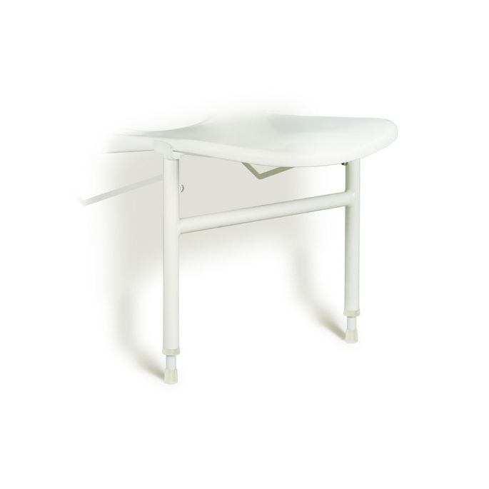 Handicare (Linido) LI2214201102 auxiliary leg set for shower seat steel coated white