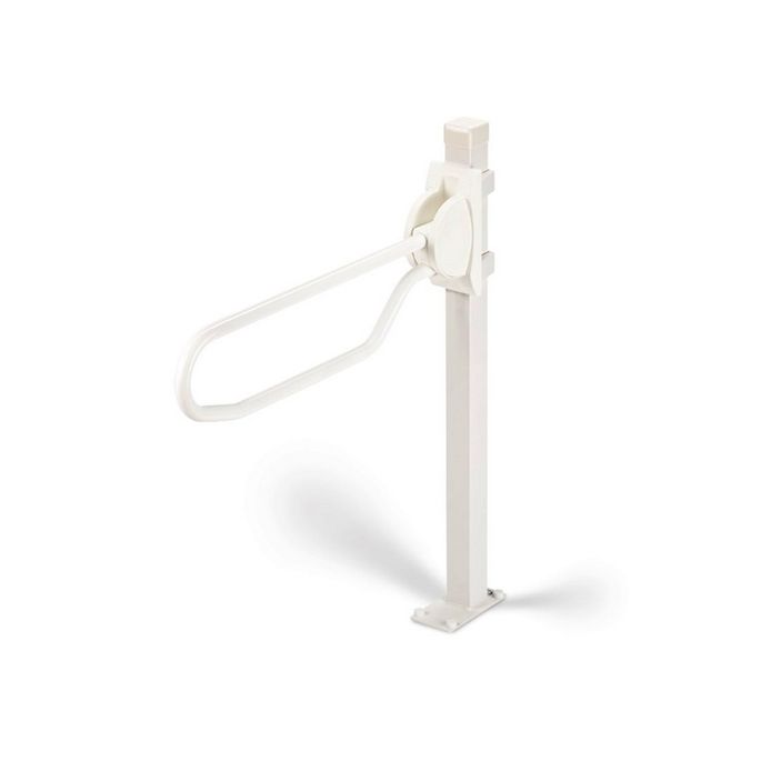 Handicare (Linido) LI2608000102 vloerstatief t.b.v. opklapbare toiletbeugel staal gecoat wit